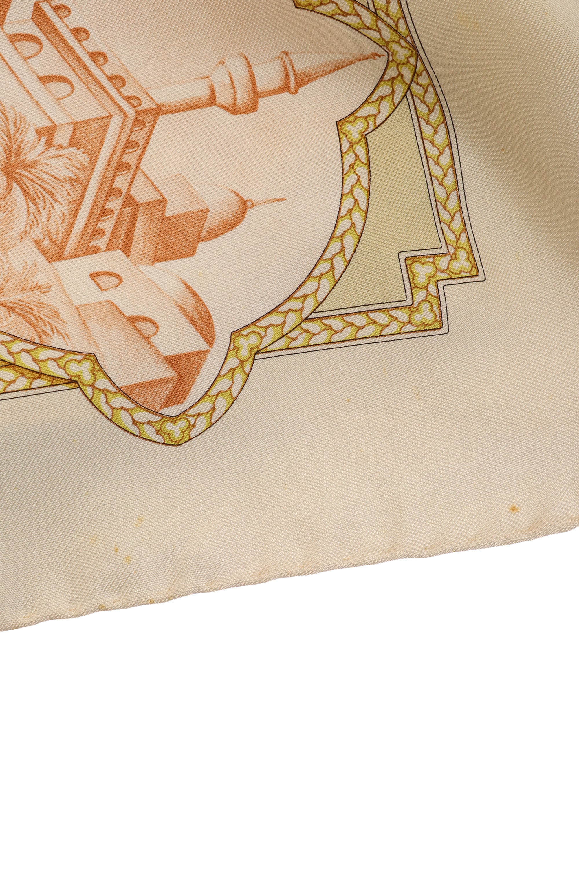 Desert Scene Print Scarf by Salvatore Ferragamo @ Recess LA