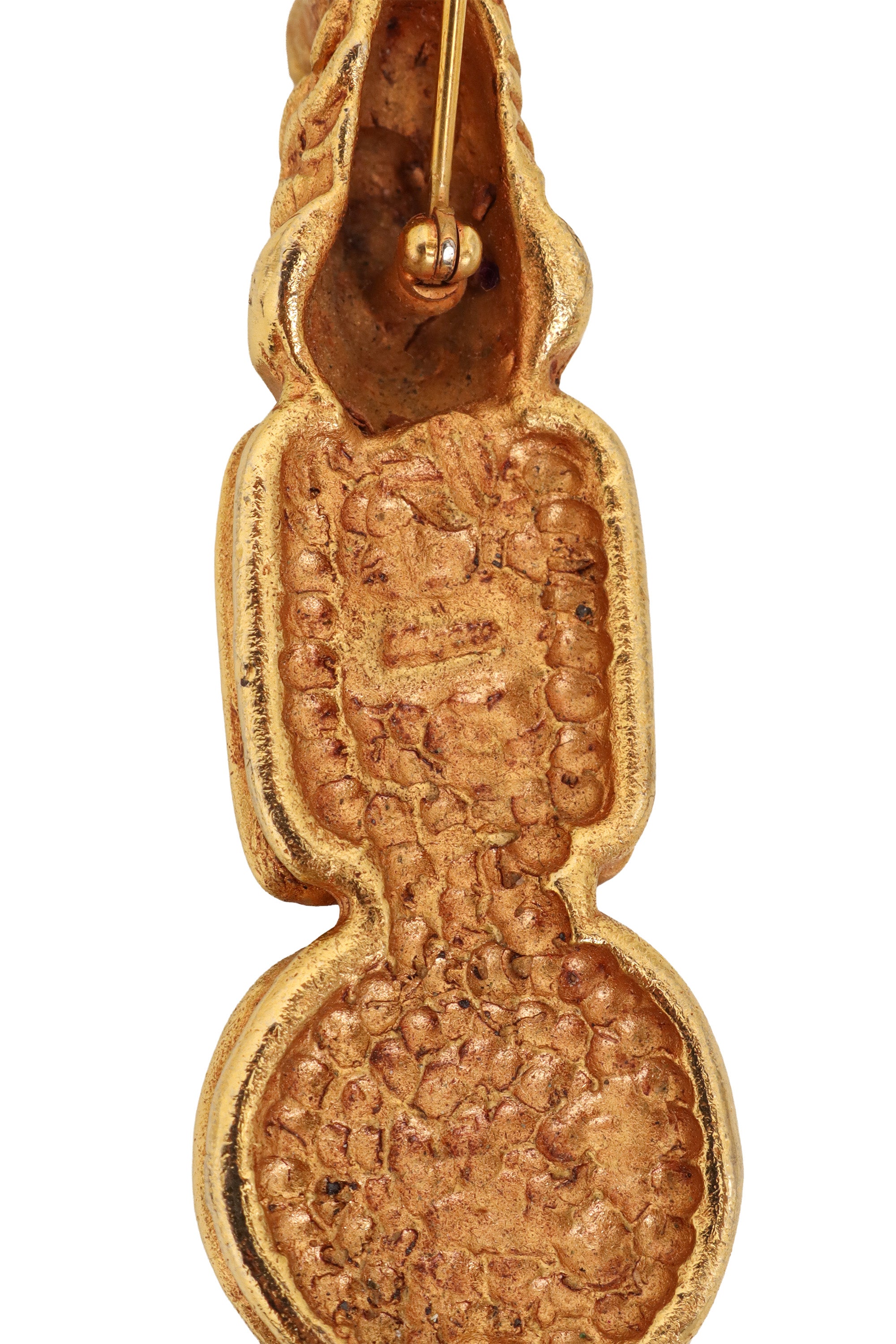 Stag Intaglio Brooch by Lazaro signature @ Recess LA