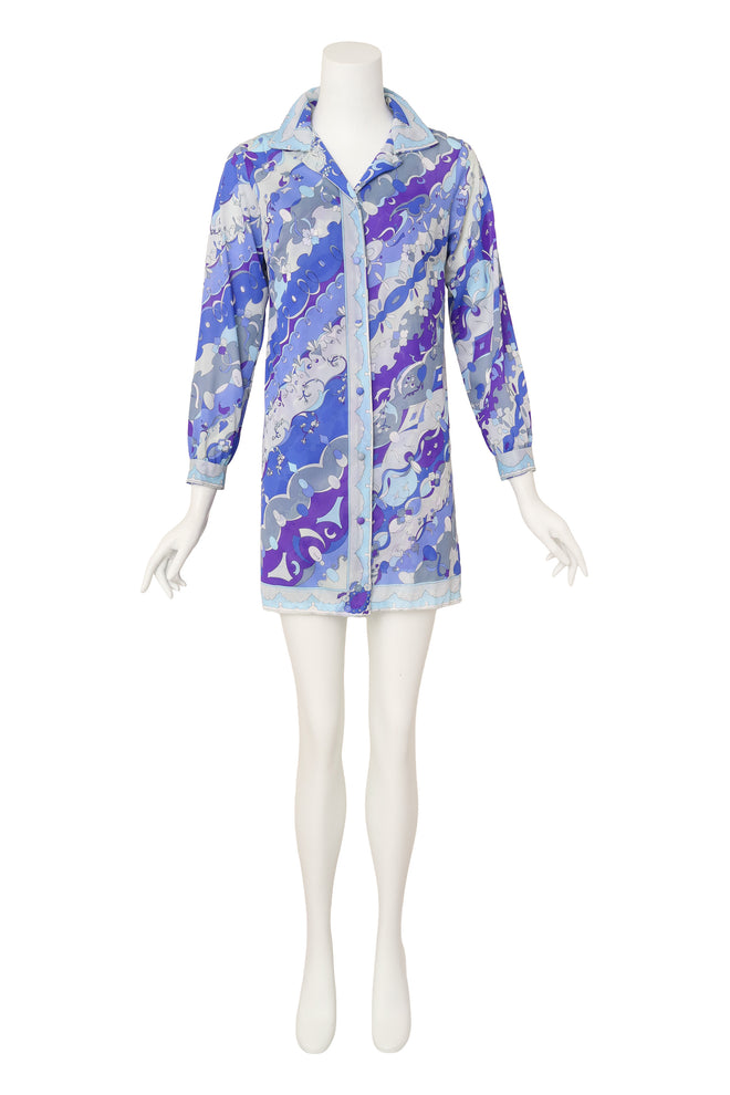 Diamond floral loop patterned slip set by Emilio Pucci jacket @Recess LA 