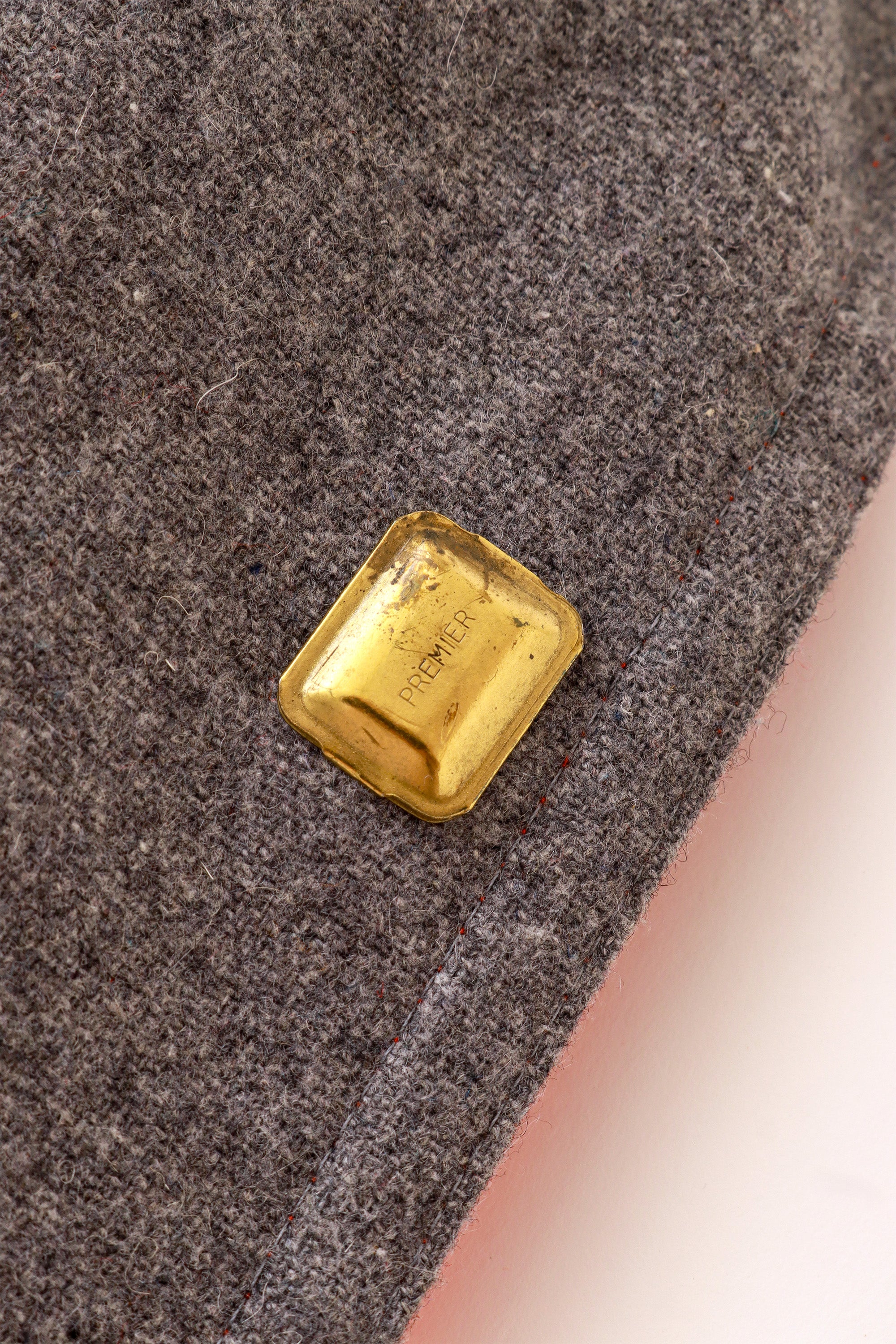 Canvas Fisherman Coat by Bonnie Cashin inner button @ Recess LA