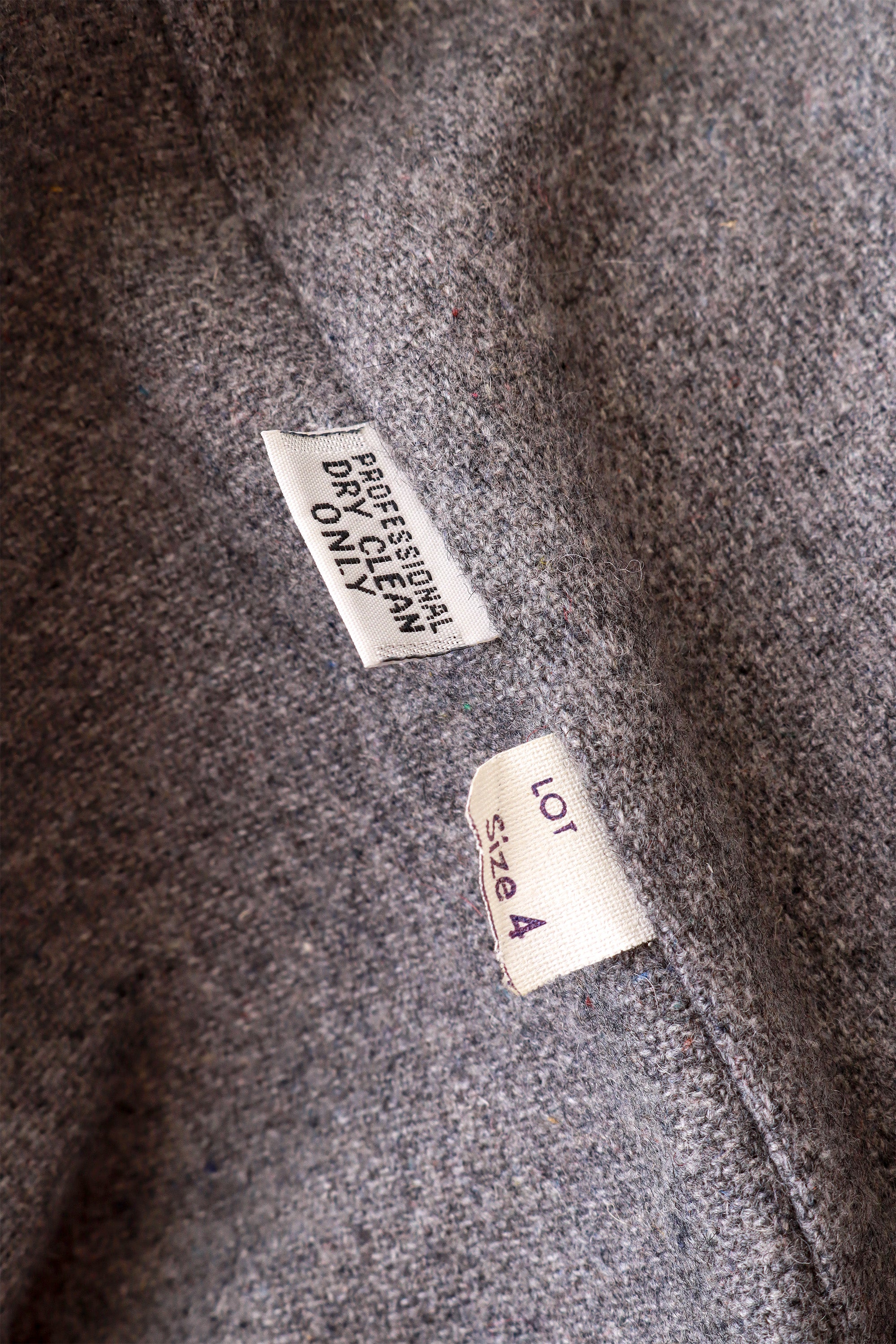 Canvas Fisherman Coat by Bonnie Cashin inner tag @ Recess LA