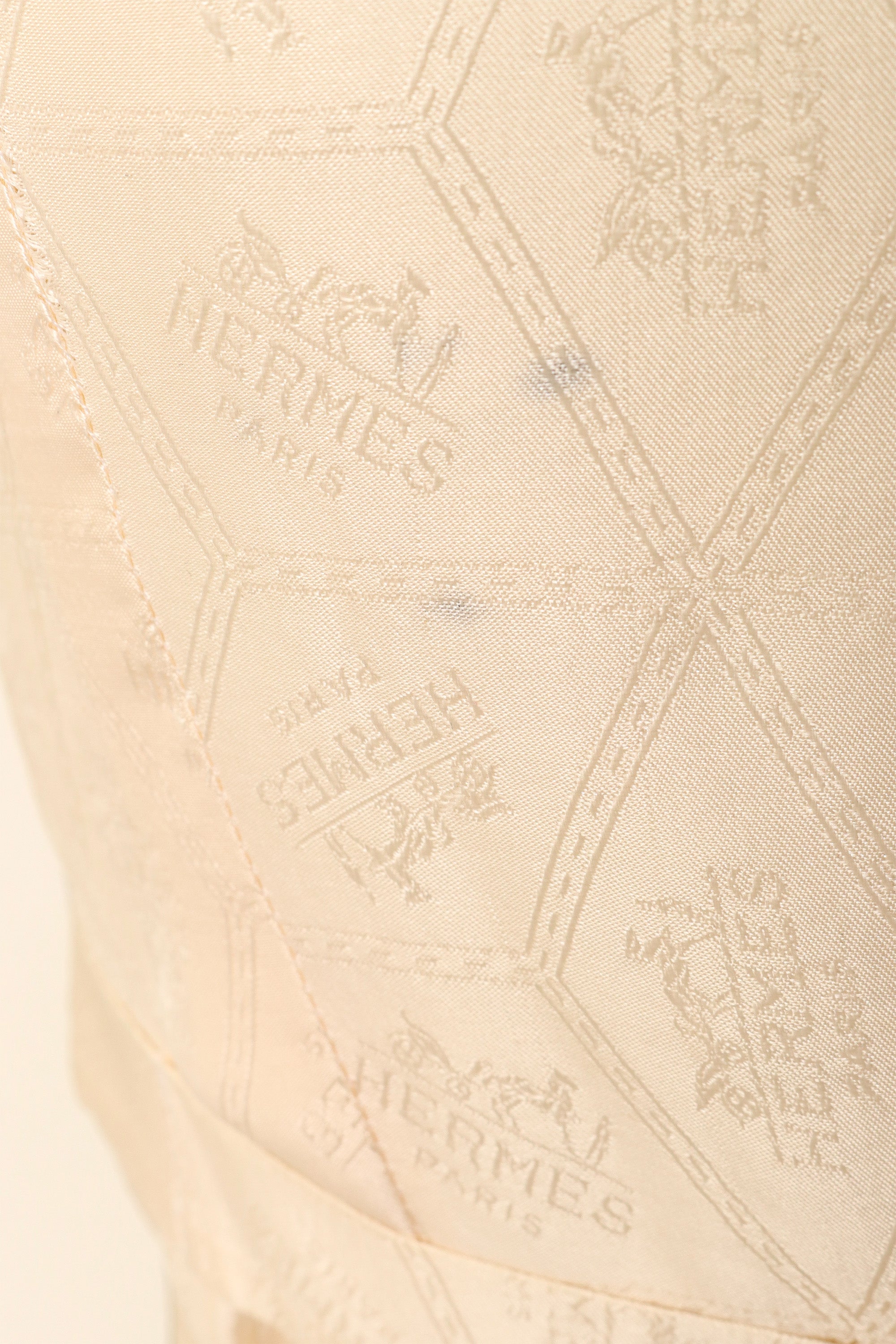 silk vest top by Hermès lining stain @ Recess LA