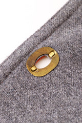 Canvas Fisherman Coat by Bonnie Cashin outer button tarnish @ Recess LA