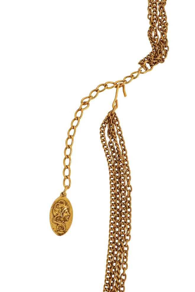 Vintage Cameo Door Knocker Necklace hook @ Recess LA