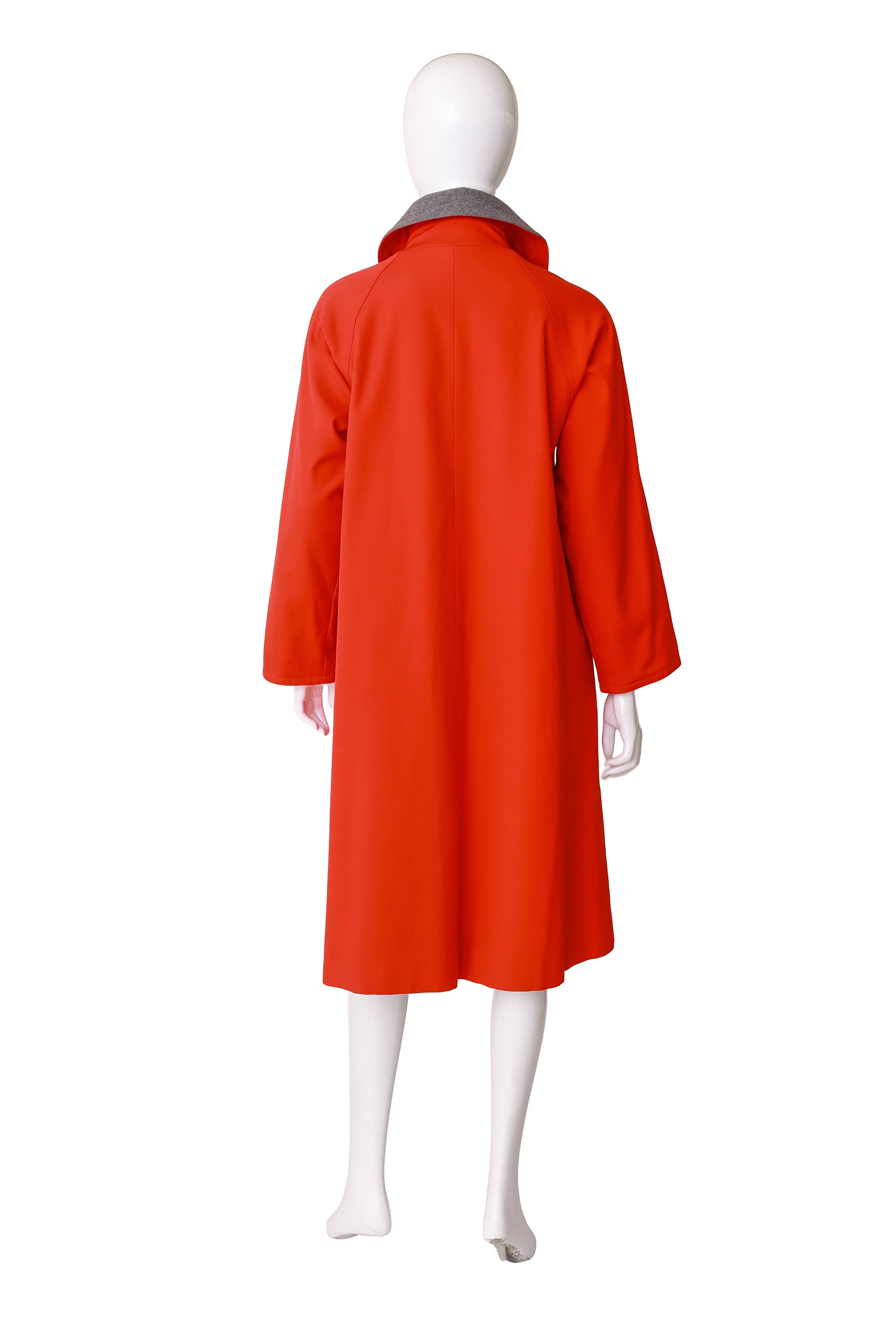 Canvas Fisherman Coat by Bonnie Cashin on mannequin back @ Recess LA