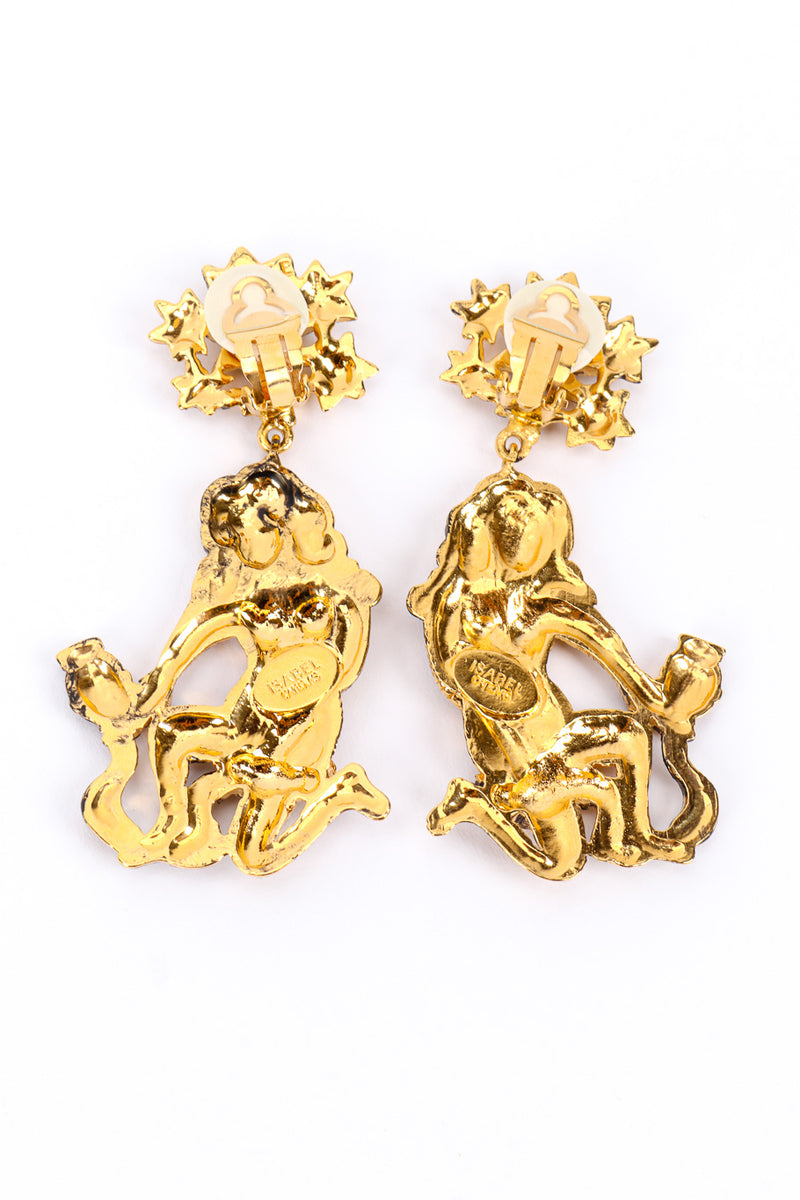 L’Etoile Aquarius Water Bearer Earrings by Isabel Canovas backs @recessla