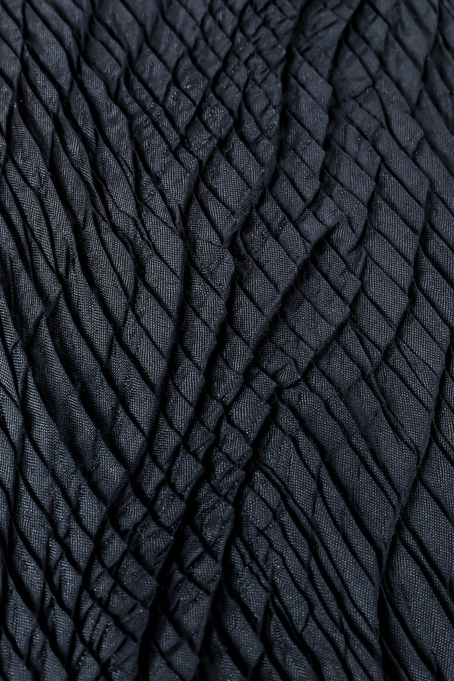 Issey Miyake Wave Ruche Top fabric closeup @Recessla