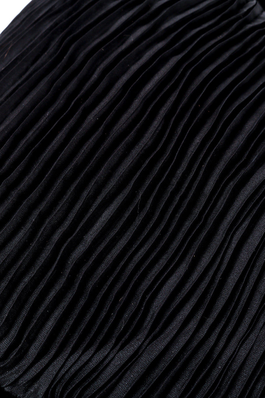 Vintage Isabelle Allard Plissé Pleat Wool Jacket pleat closeup @recess la