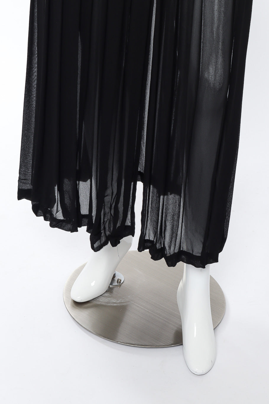 Vintage John Murrough Studded Maxi Dress hem closeup @Recessla