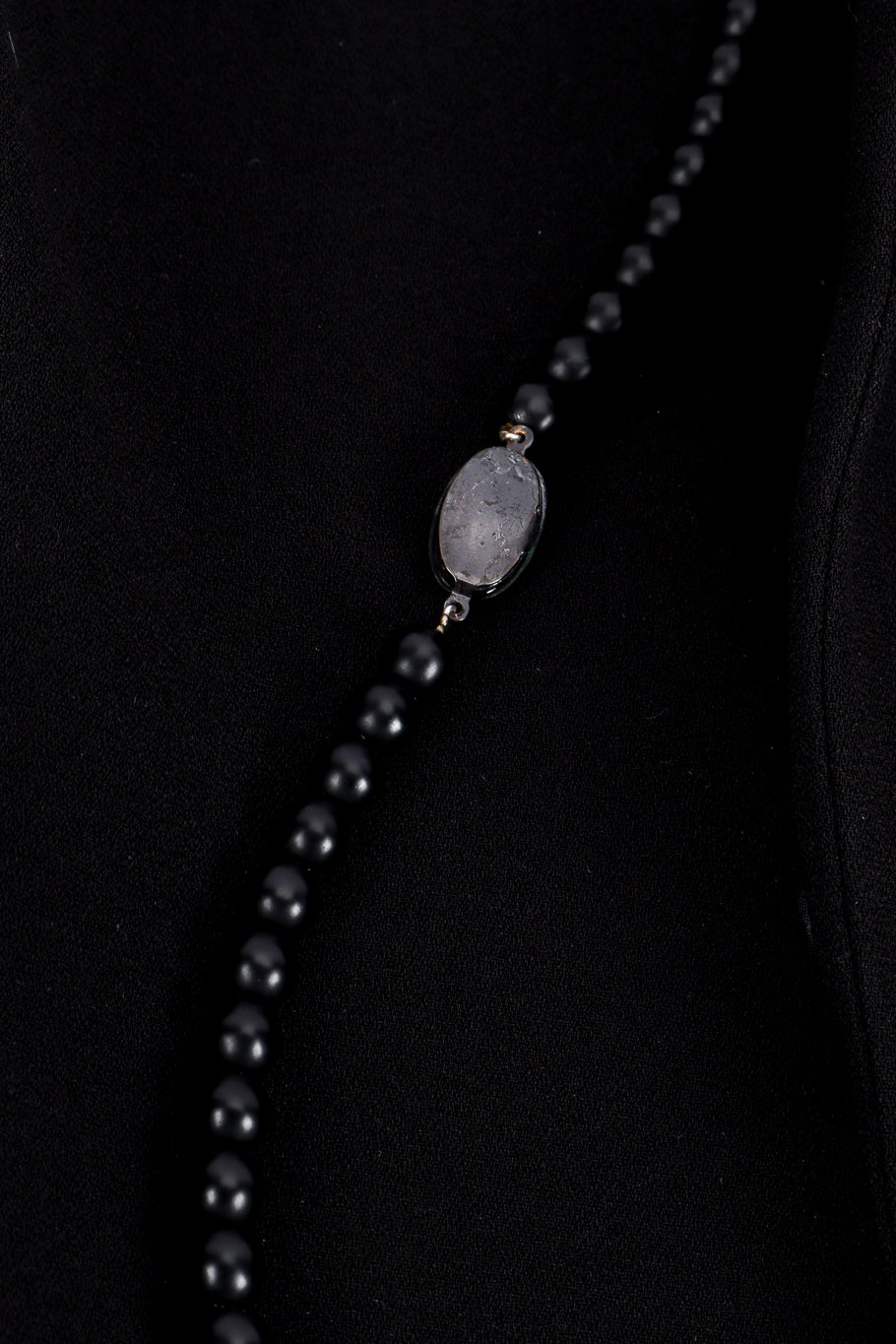 Jean Paul Gaultier Femme Ball Chain Blazer bead closeup @recessla