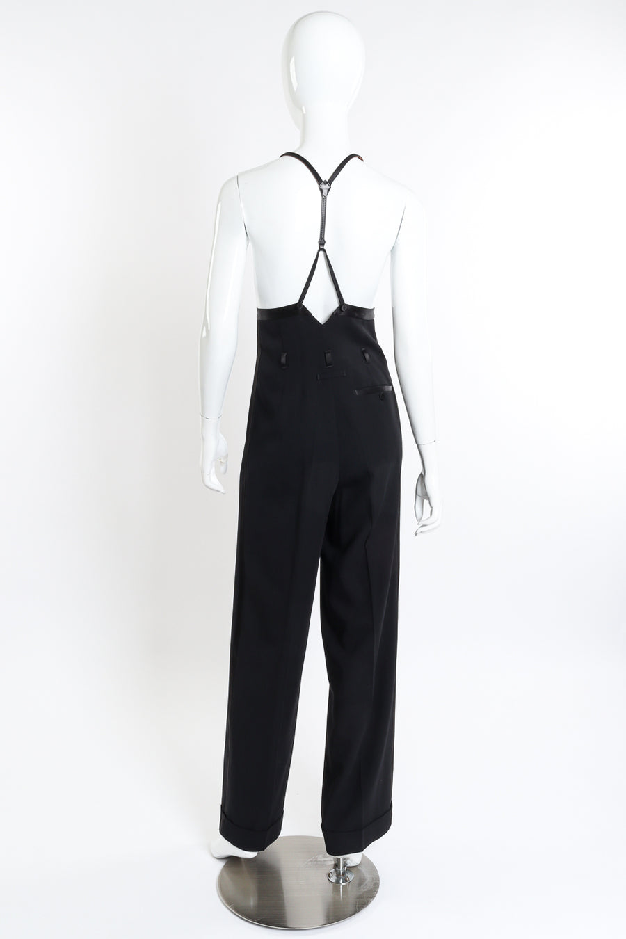 オールインワン・サロペット JeanPaul GAULTIER WOOL TAILORED OVERALL WITH SUSPENDER Jean Paul Gaultier Wool Tailored Overall with Suspender SS25