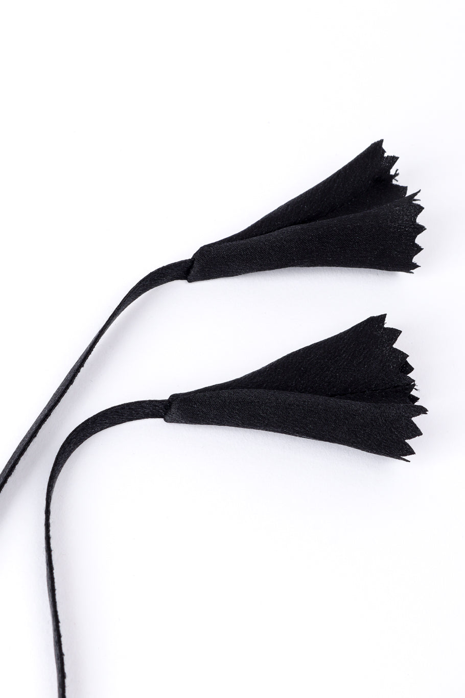 Silk Tie Halter Dress by Jean Paul Gaultier tie tassels @recessla
