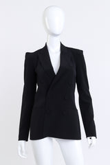 Vintage Jean Paul Gaultier Femme Open Back Blazer front on mannequin @recess la