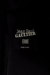 Vintage Jean Paul Gaultier Femme Open Back Blazer label @recess la