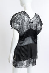 Jean Paul Gaultier Plissé & Lace Top back mannequin @RECESS LA