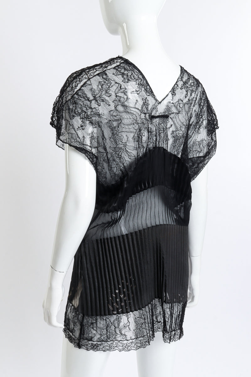 Jean Paul Gaultier Plissé & Lace Top back mannequin @RECESS LA