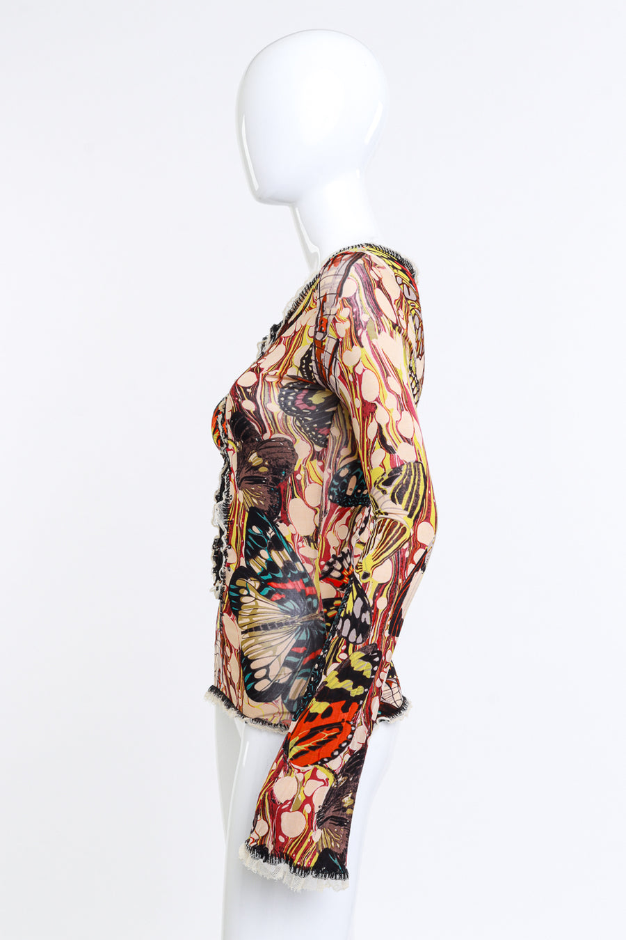 Jean Paul Gaultier Lace Up Butterfly Top – Recess