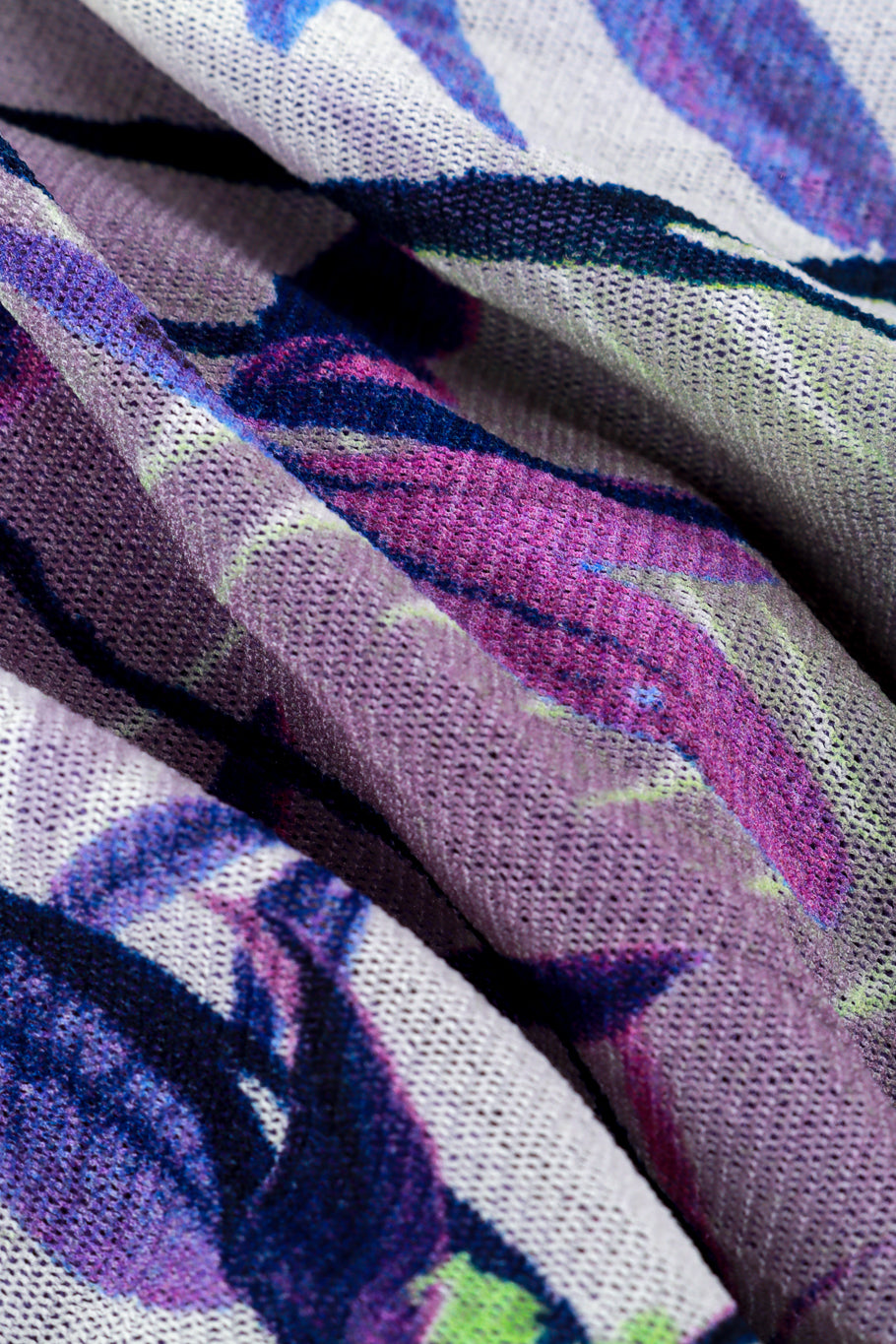Gaultier 2009 P&P Maxi Dress fabric detail @RECESS LA