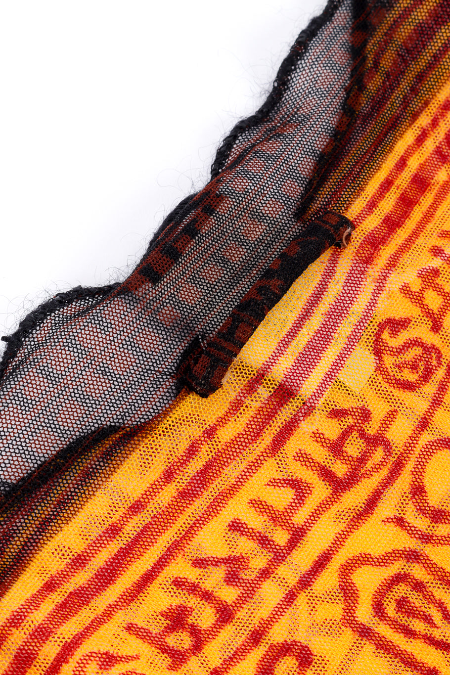 Tribal Mesh Long Sleeve Top by Jean Paul Gaultier locker loop @recessla
