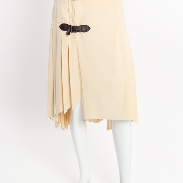 スカート vintage archive jean paul gaultier skirt Vintage Jean Paul Gaultier Femme Pleated Kilt Skirt – Recess