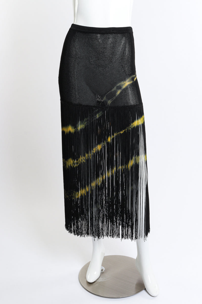 Jean Paul Gaultier Fringe Skirt on mannequin @RECESS LA