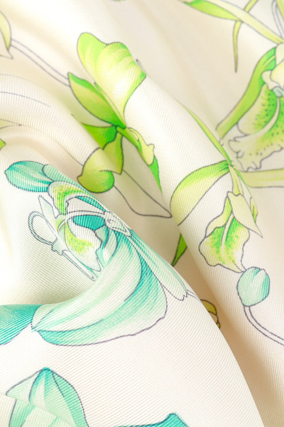 Ballon Sleeve Skirt Set by Jean Louis Scherrer fabric detail  @RECESS LA