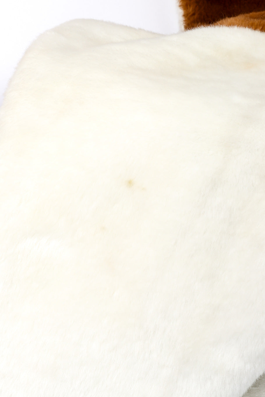 Vintage Jean-Charles de Castelbajac Teddy Bear Coat stain closeup @recessla