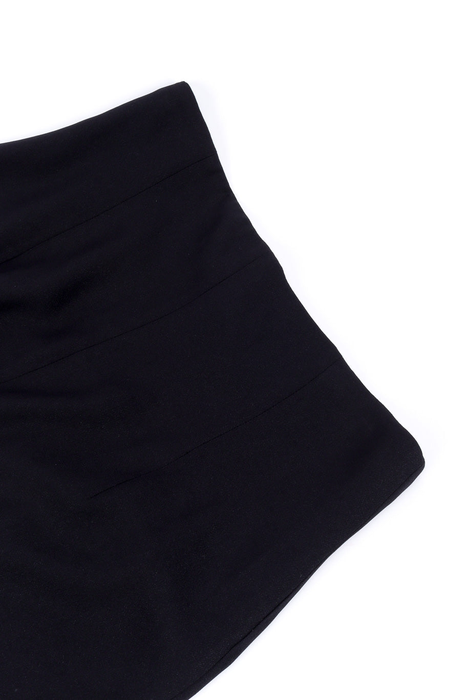 Vintage John Galliano 1999 S/S Draped Skirt waist closeup @recessla