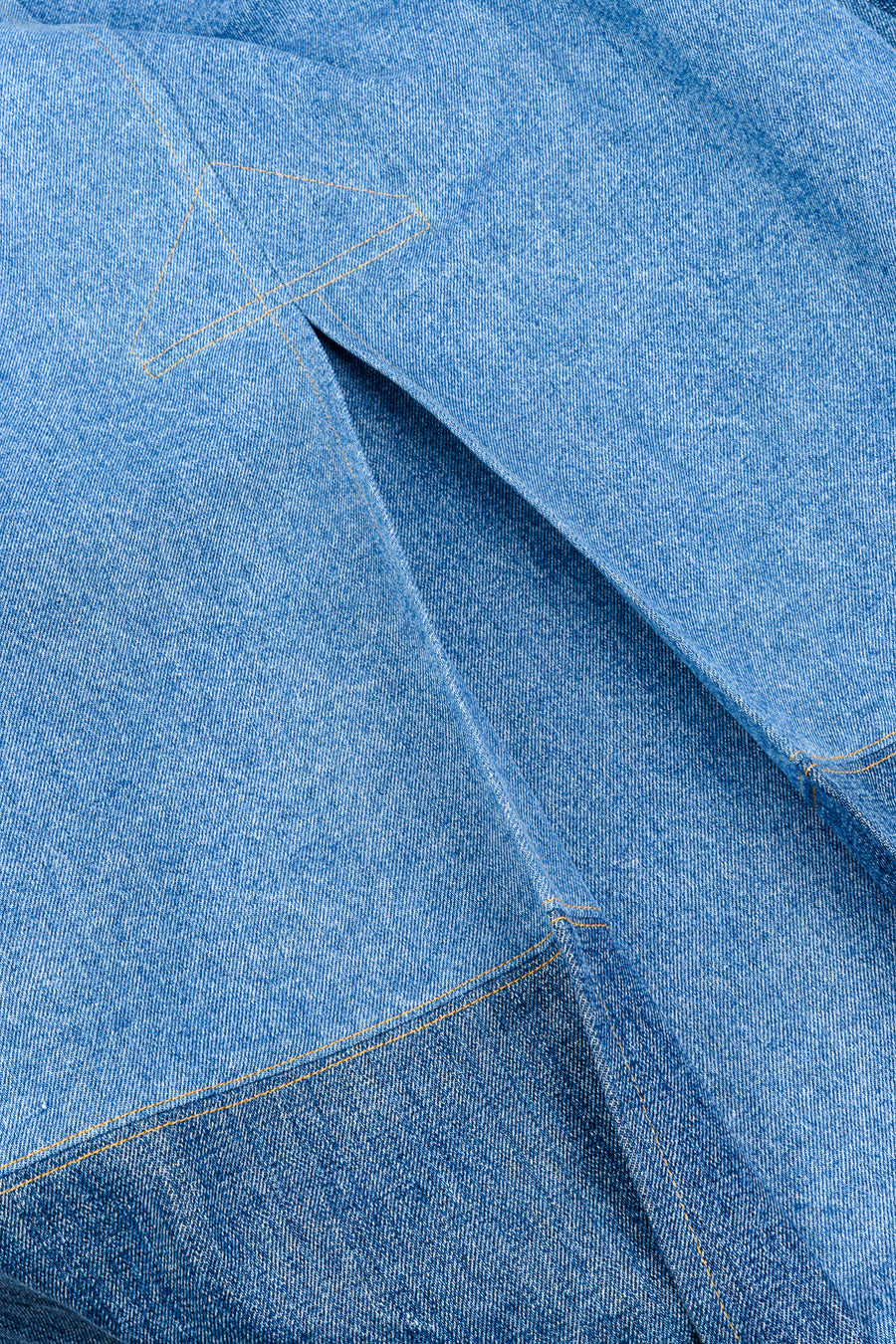 Junya Watanabe Indigo Denim Trench Coat Recess Junya Watanabe Indigo Denim Trench Coat Recess