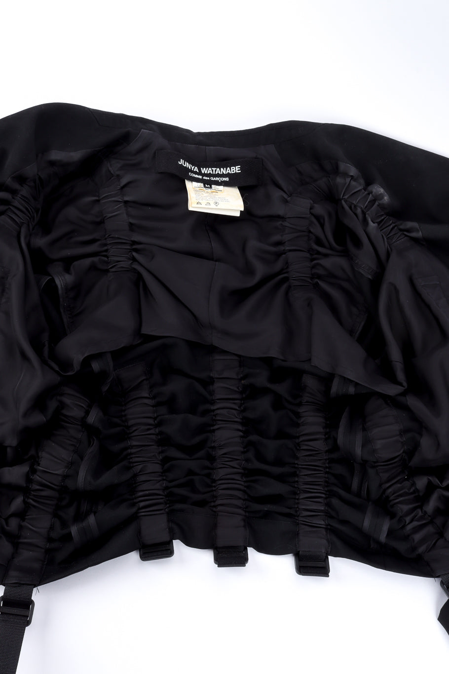 Junya Watanabe 2003 S/S Parachute Harness Jacket view of lining @recessla