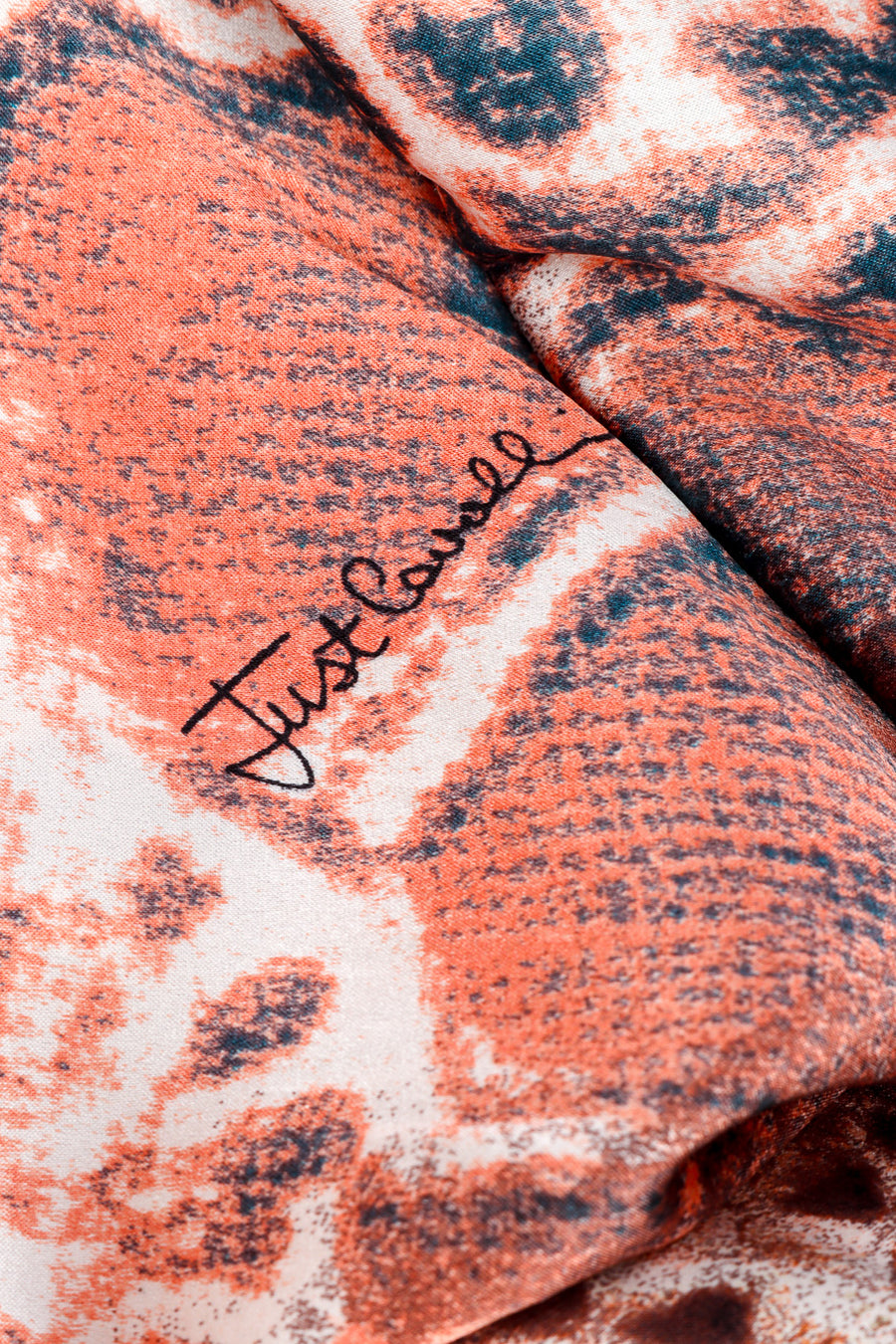 Just Cavalli Patchwork Snake Print Silk Dress – Recess