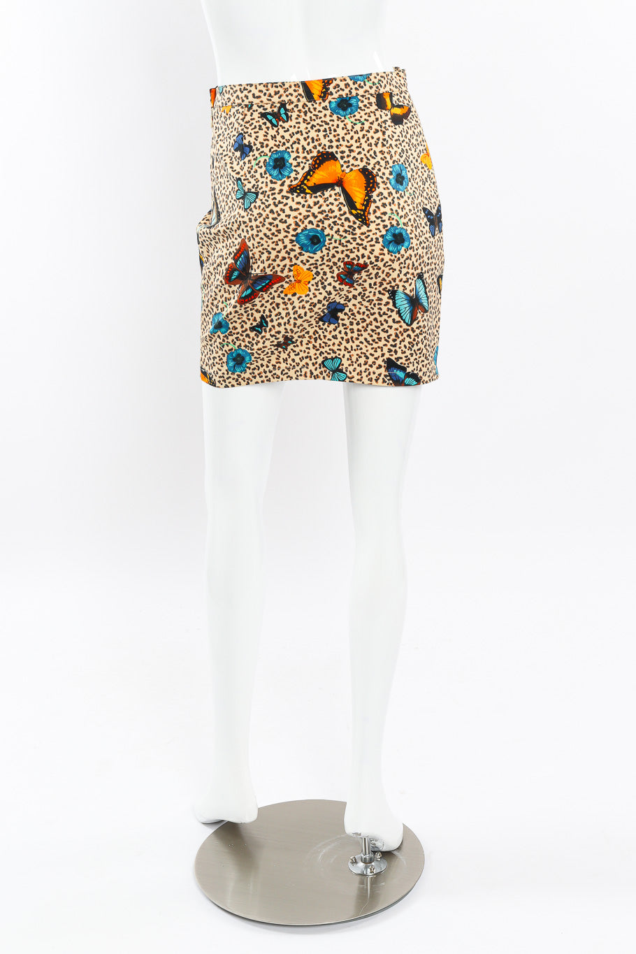 Butterfly jacket and skirt set by Kenzo on mannequin skirt only back @recessla