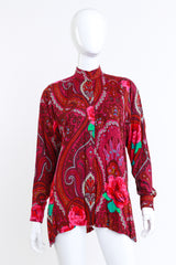 Kenzo Rose & Paisley Blouse @RECESS LA