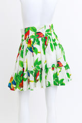 Kenzo Tropical Paradise Corset Skirt back @RECESS LA