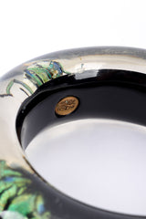 Kolos Designs Iridescent Beetle Lucite Cuff II signature cartouche @recessla