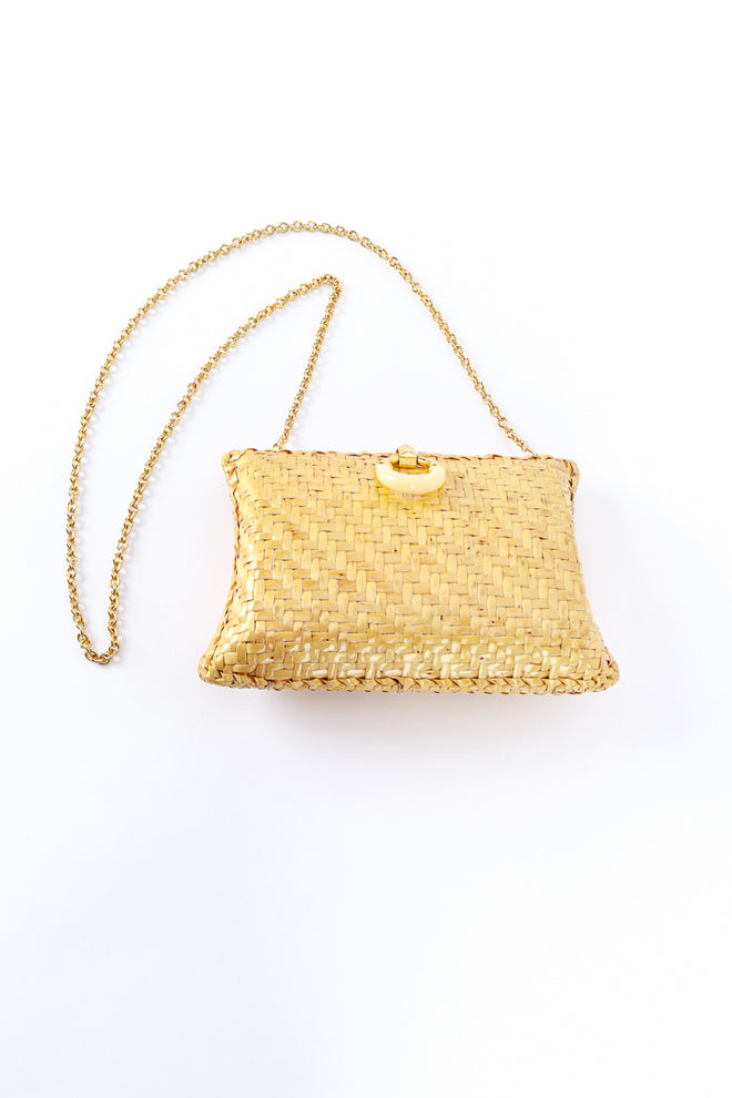 Koret Willow Weave Shoulder Clutch @RECESS LA
