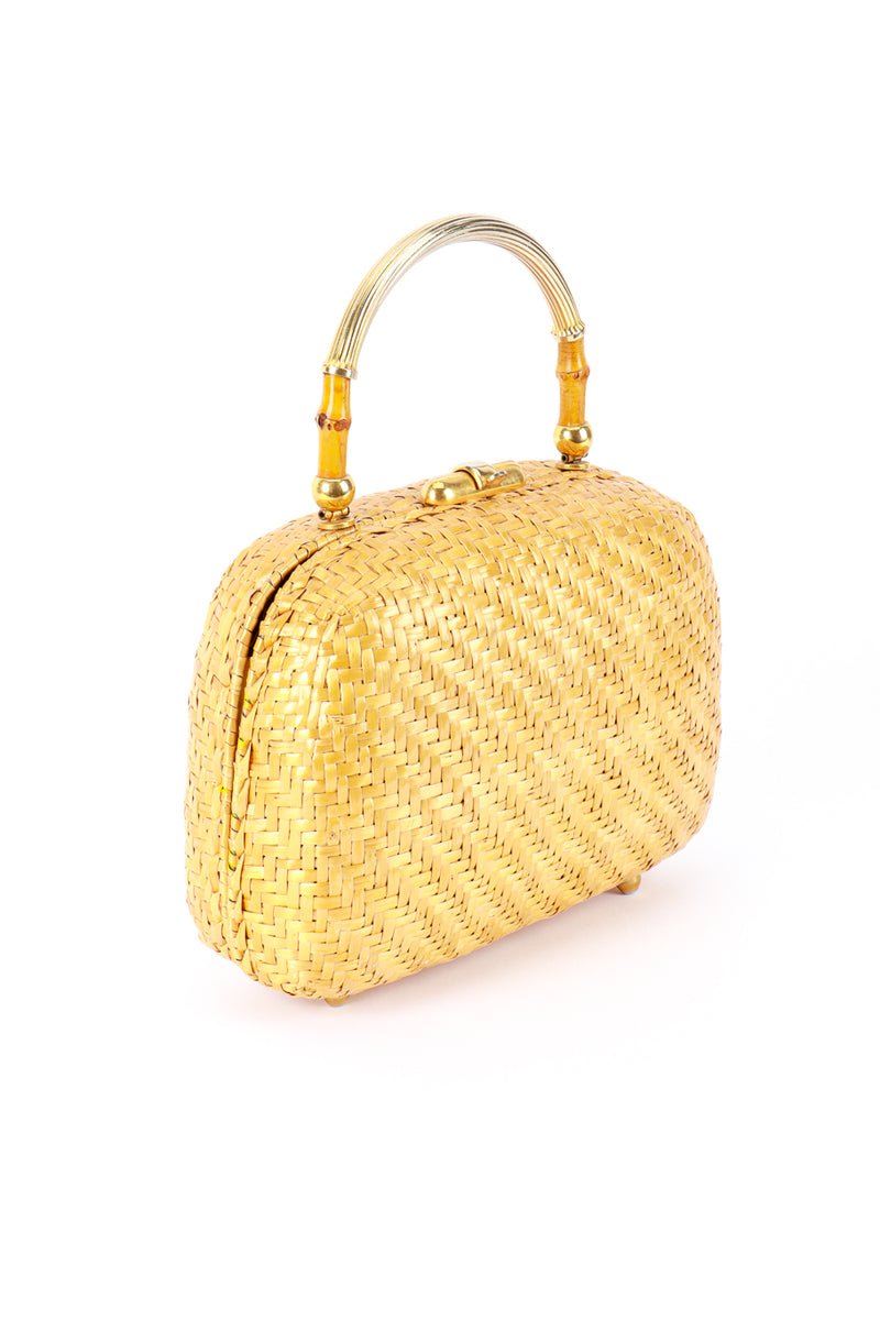 Koret Basketweave Bamboo Handbag @RECESS LA