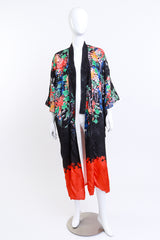 Vintage Japanese Floral Kimono on mannequin @RECESS LA