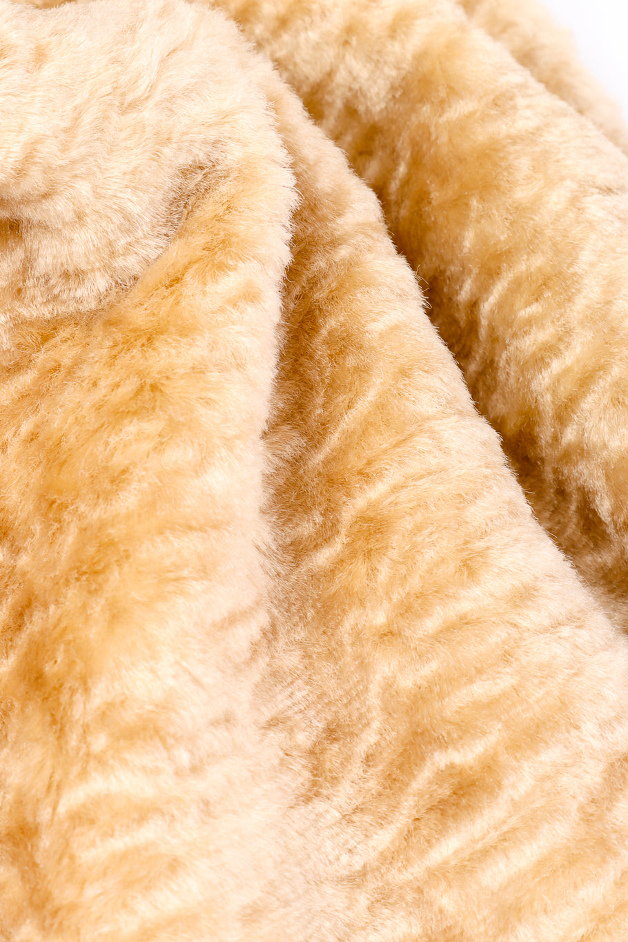 Textured Faux Fur Pant by Krizia fabric close @recessla