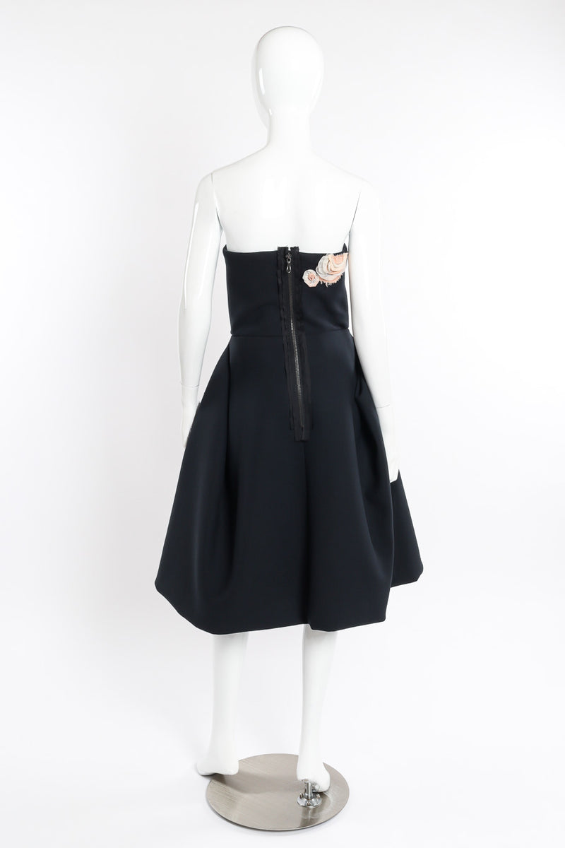 Lanvin 2013 F/W Strapless Floral Appliqu Dress Recess Lanvin 2013 F/W Strapless Floral Appliqu Dress Recess