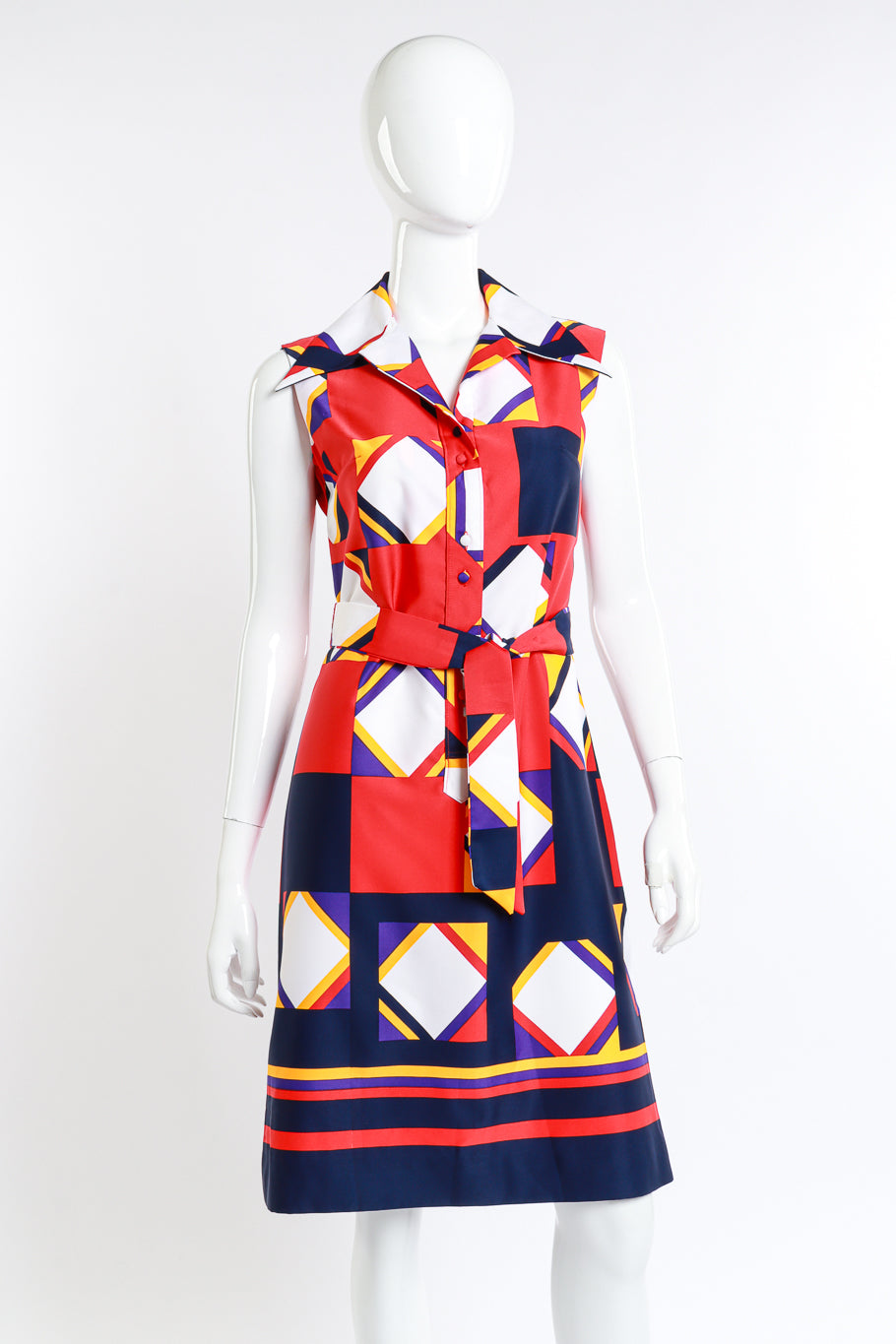 Geometric Shift Dress by Lanvin on mannequin @RECESS LA