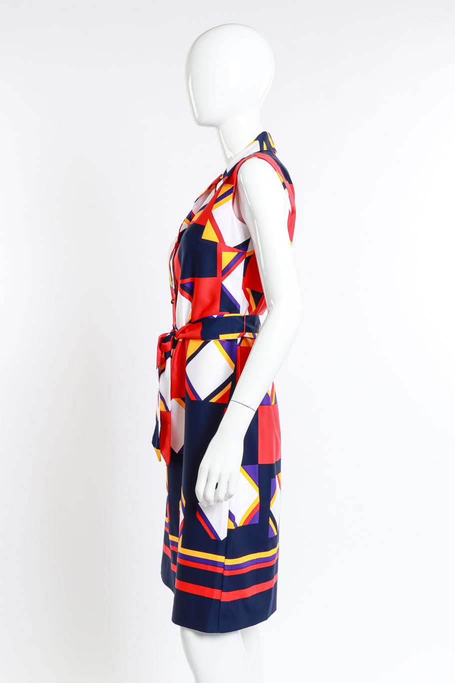 Geometric Shift Dress by Lanvin side on mannequin @RECESS LA