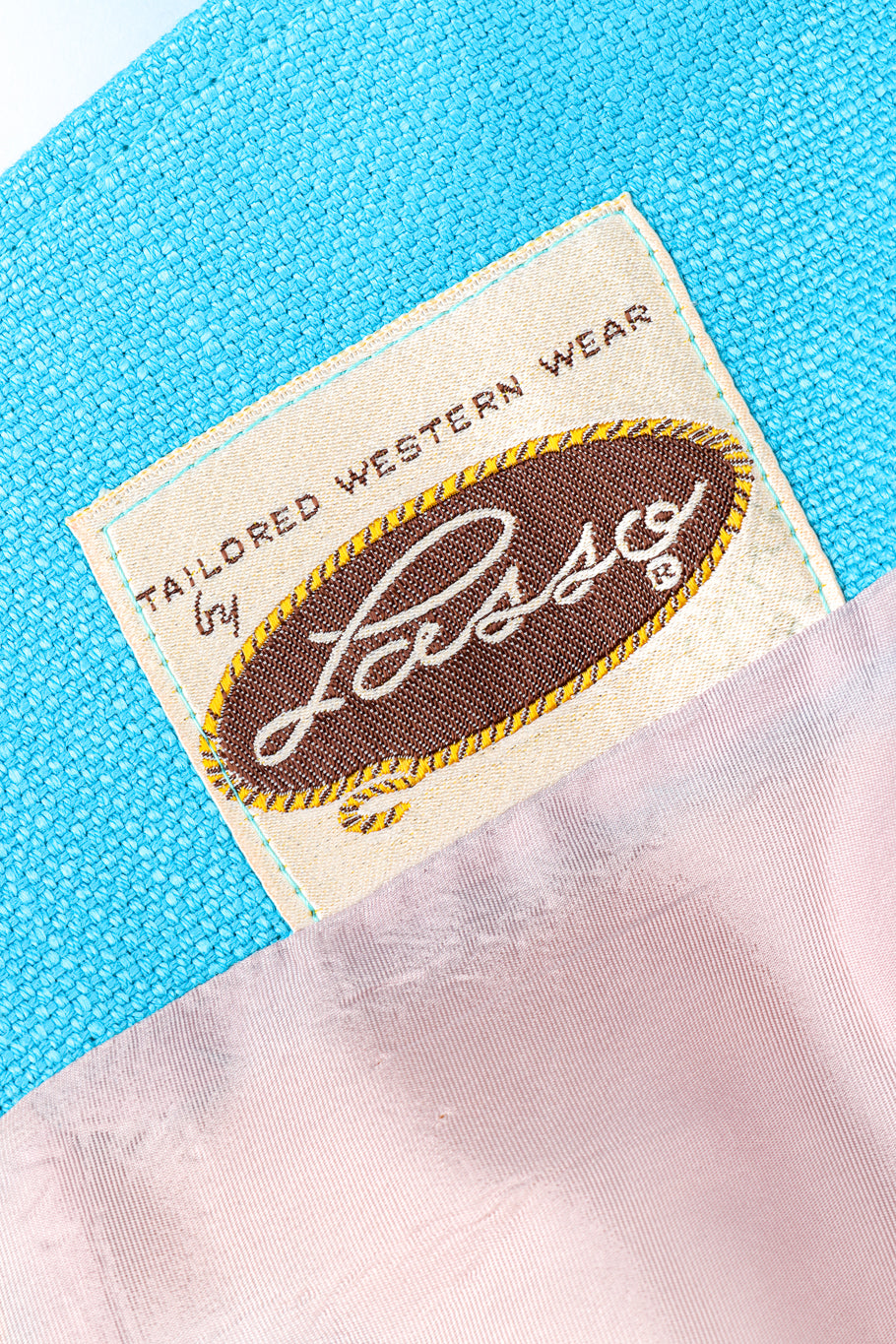 Vintage Lasso Western Jacket & Pant Suit jacket signature label @recess la