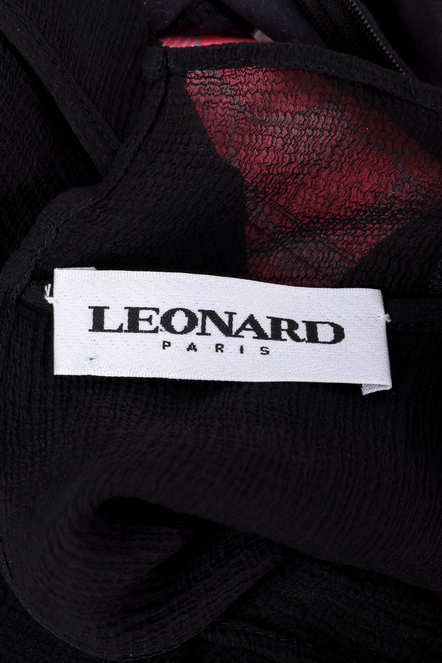 Leonard Floral Hostess Dress label @RECESS LA