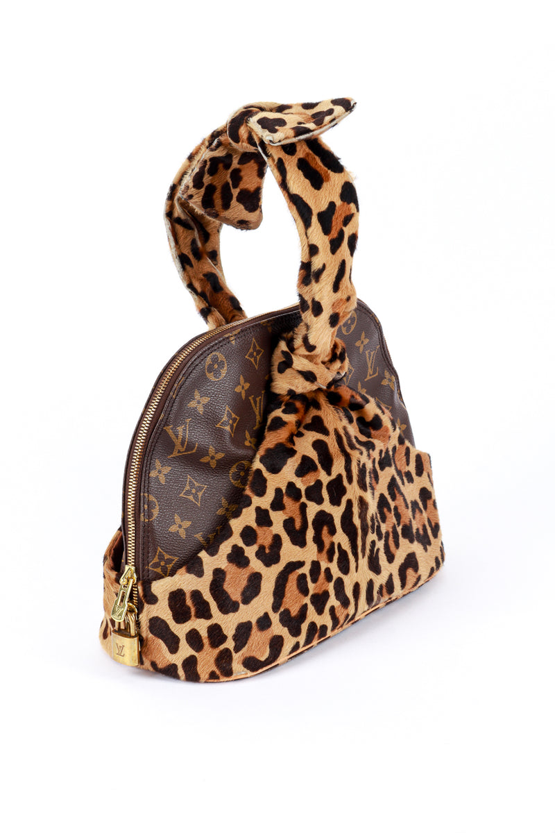 Louis Vuitton x Alaïa 1996 "La Centenaire" Leopard Print Alma Bag  @RECESS LA