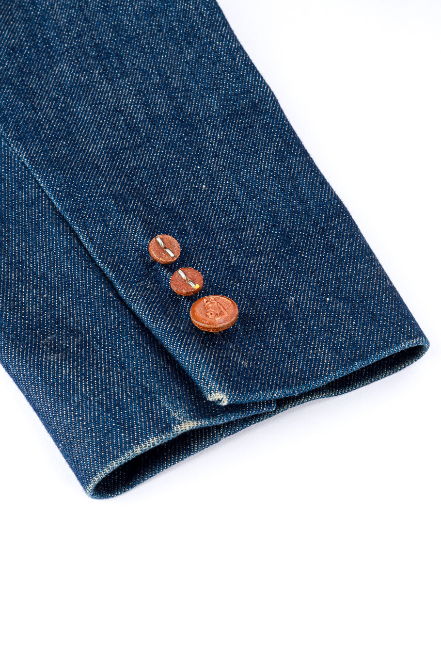 Larry Mahan Cowboy Collection Denim Blazer cuff @RECESS LA