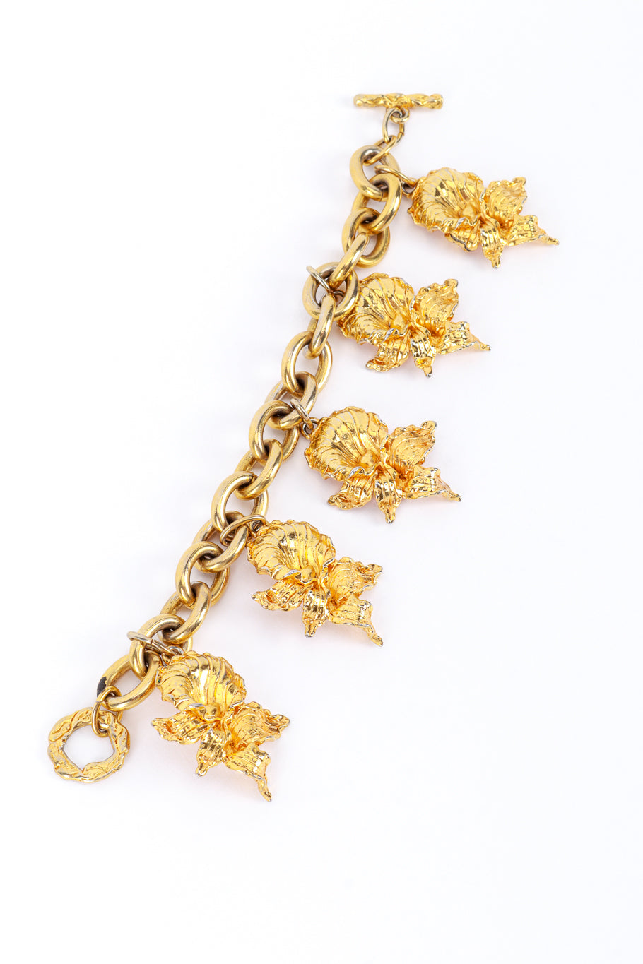 Leonard Golden Orchid Bracelet flat lay @RECESS LA