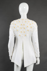 Daisy appliqué jacket by Lolita Lempicka on mannequin back @recessla