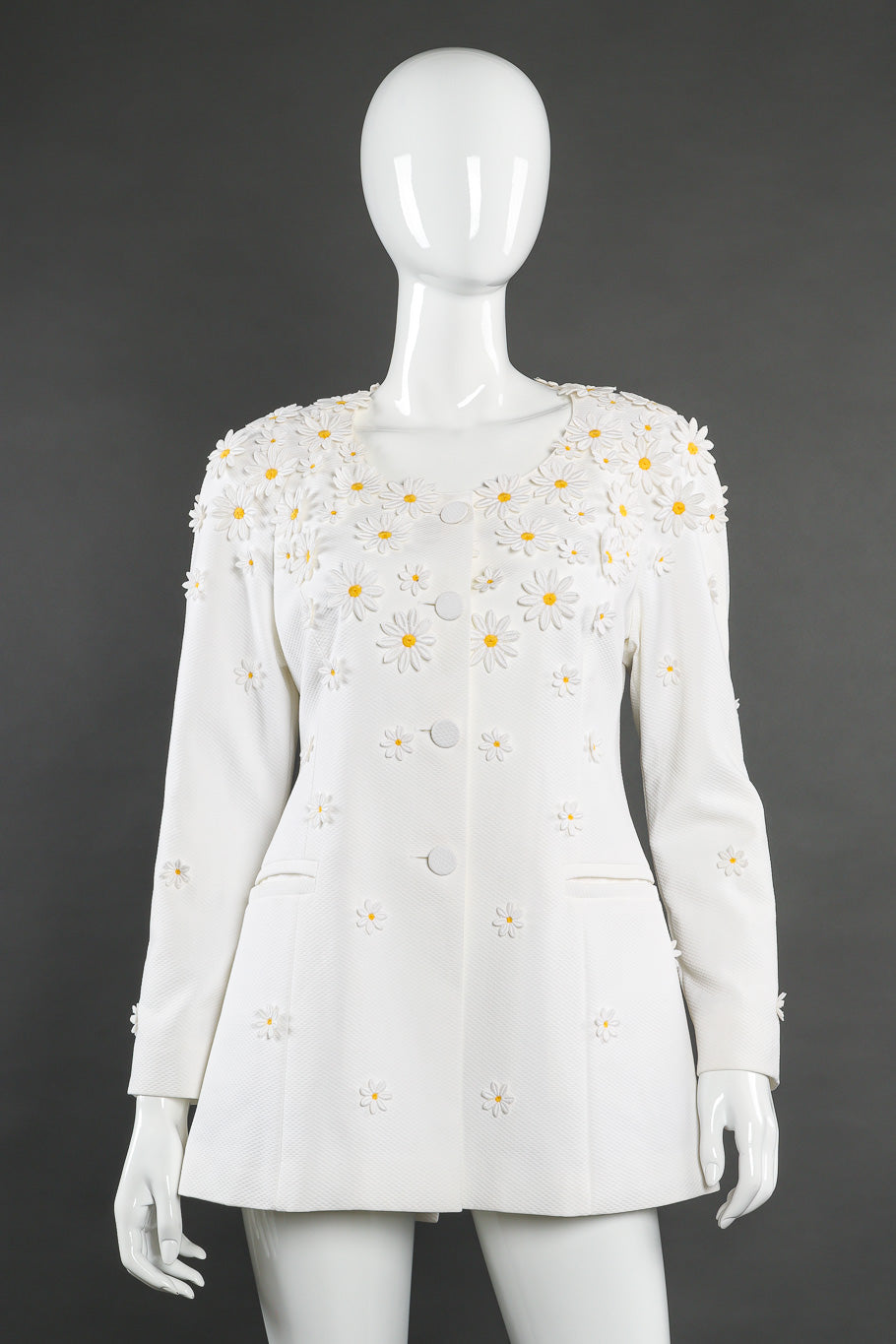 Daisy appliqué jacket by Lolita Lempicka on mannequin @recessla
