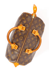 Vintage Louis Vuitton Classic Monogram Speedy 30 Bag III top view @Recessla